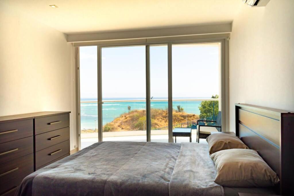 M3 Lujoso Y Comodo Departamento Con Playa 2 Piscinas Cancha De Tenis Jacuzzi Seguridad 24 Horas Manta Exterior foto
