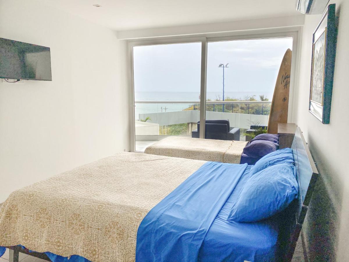 M3 Lujoso Y Comodo Departamento Con Playa 2 Piscinas Cancha De Tenis Jacuzzi Seguridad 24 Horas Manta Exterior foto